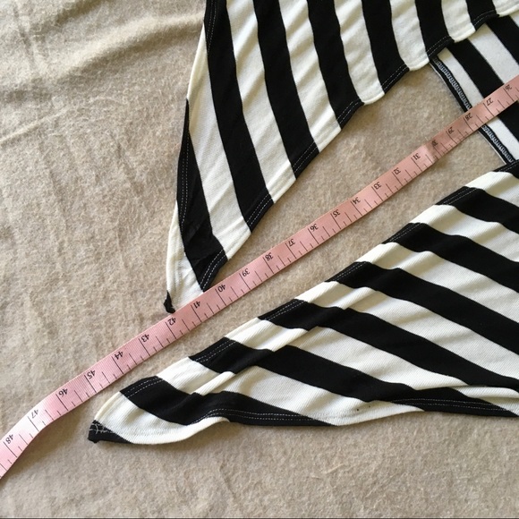 BOGO Lightweight Striped Sleeveless Cardigan - Picture 4 of 9